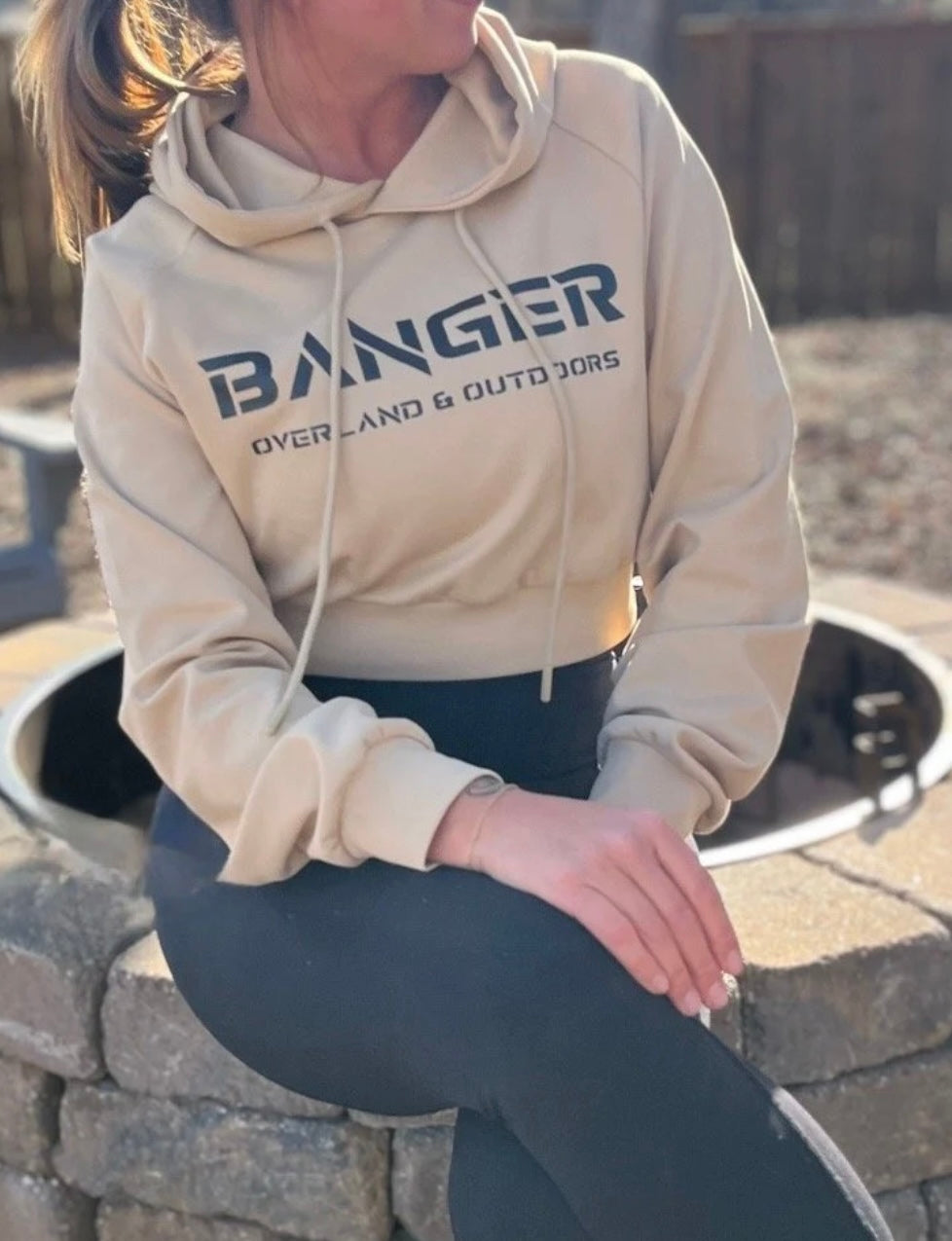 Banger Crop Hoodie