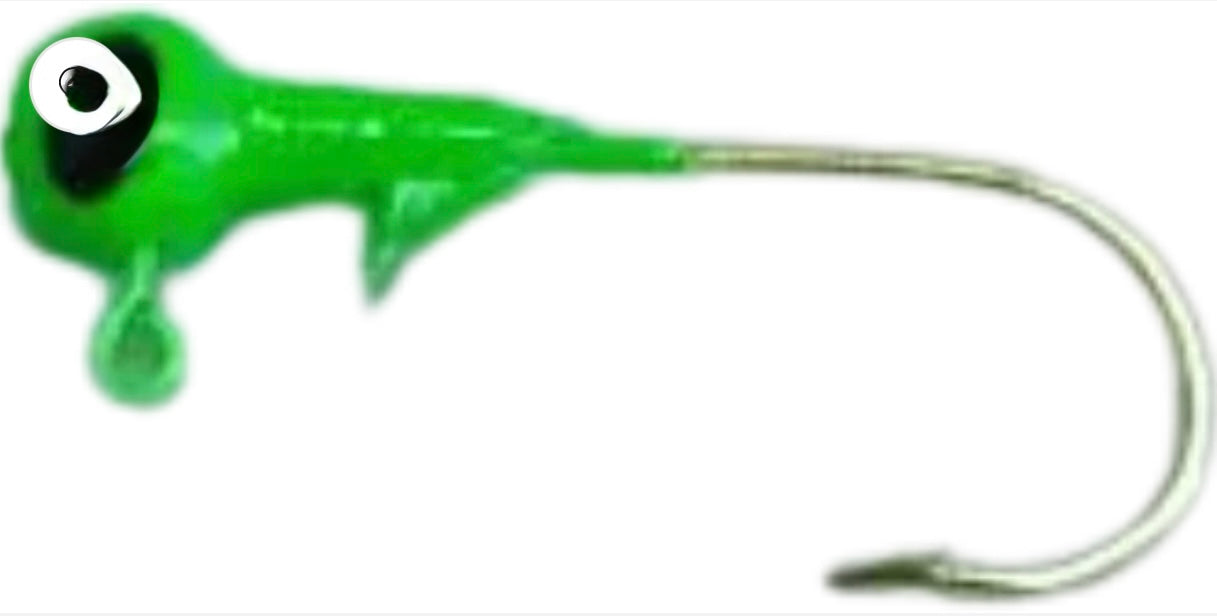 Jiffy Jig Barb Hook Green