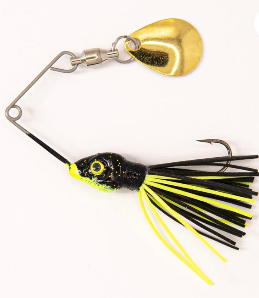 Satilla Spin Black Chartreuse 1/8 OZ