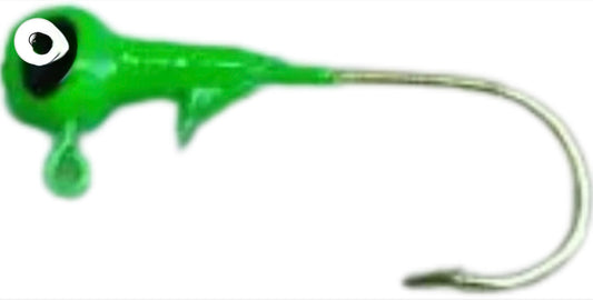 Jiffy Jig Barb Hook Green