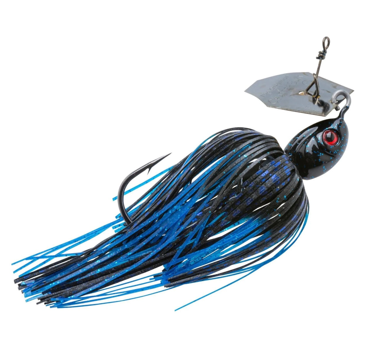 Zman Project Z Black/Blue ChatterBait 3/8oz